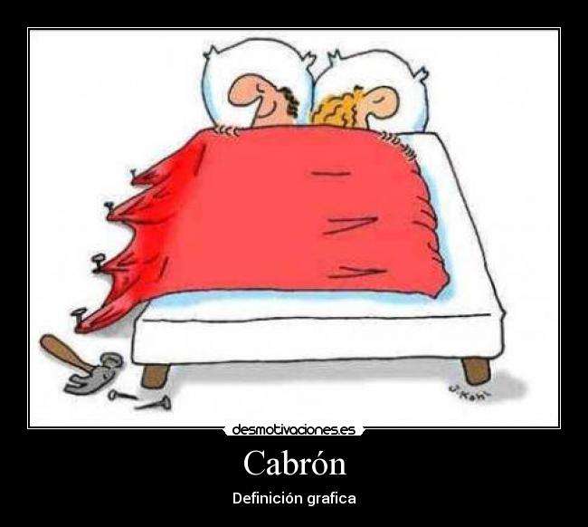 Cabrón - Definición grafica