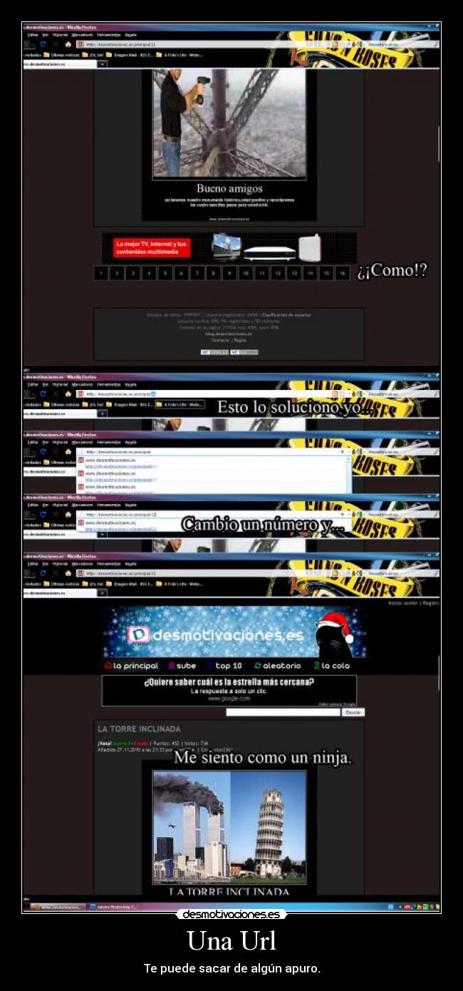 carteles url gag informatica internet desmotivaciones