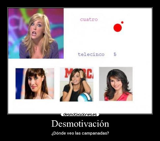 Desmotivación - ¿Dónde veo las campanadas?