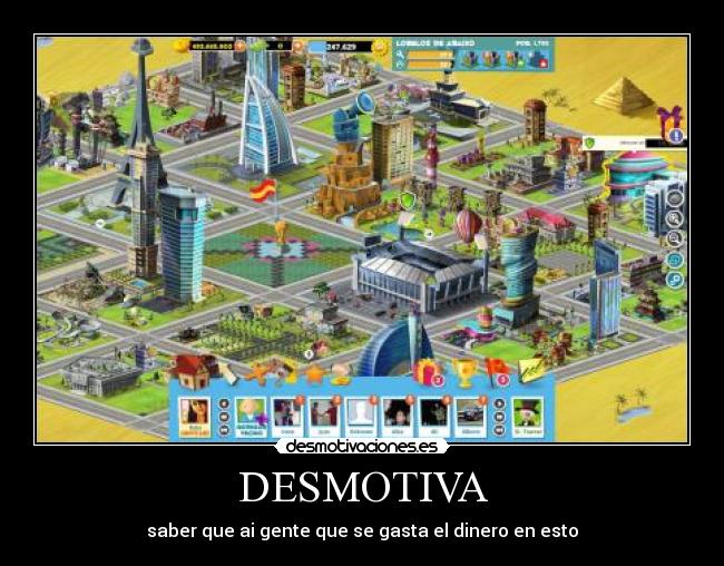 DESMOTIVA - saber que ai gente que se gasta el dinero en esto