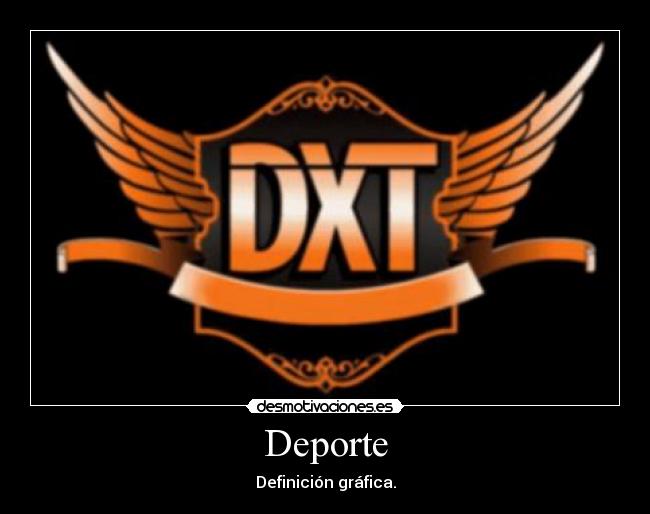 Deporte - Definición gráfica.