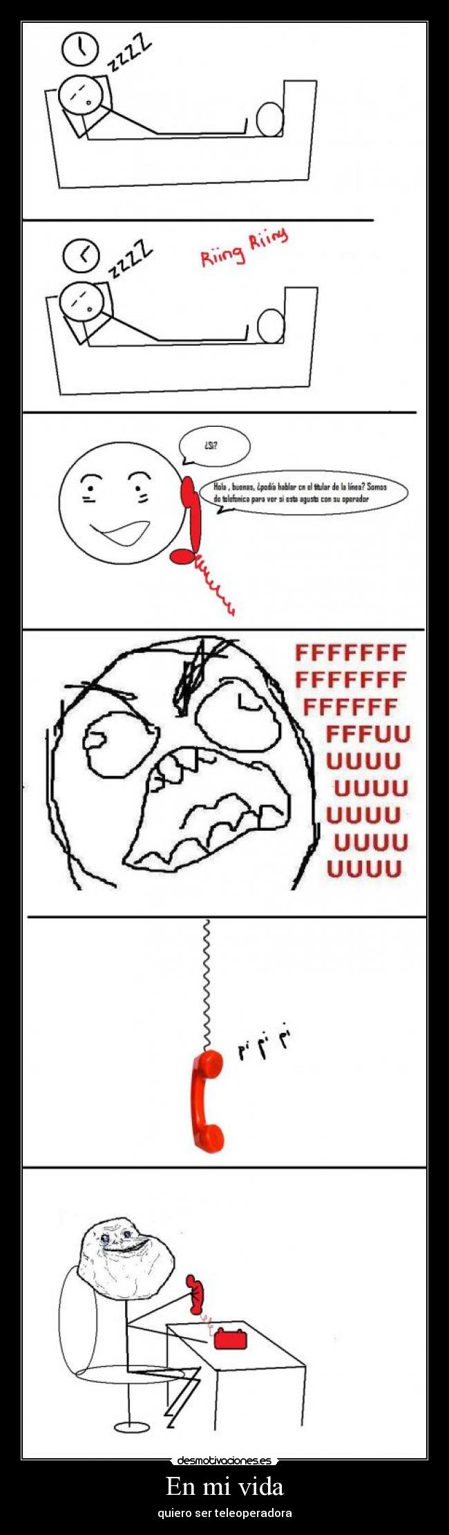 En mi vida - quiero ser teleoperadora