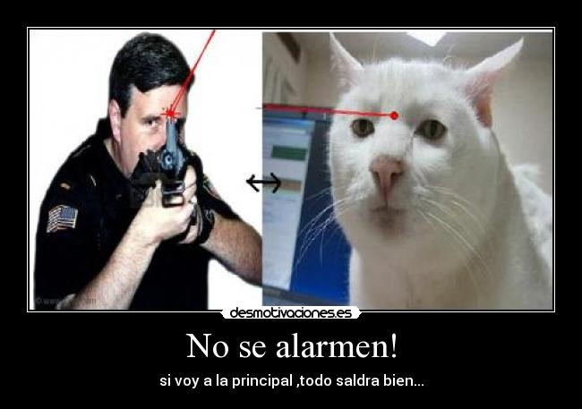 No se alarmen! -