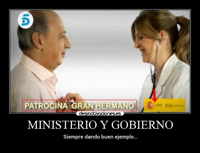 MINISTERIO Y GOBIERNO - 