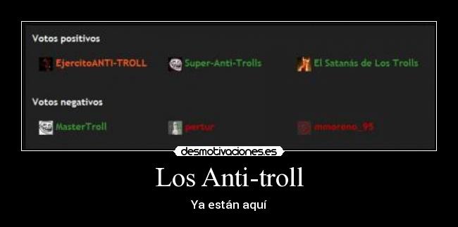 Los Anti-troll -