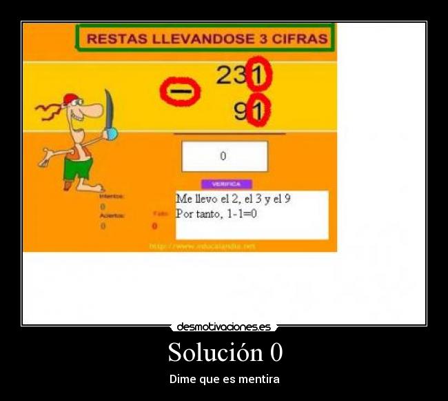 Solución 0 - 
