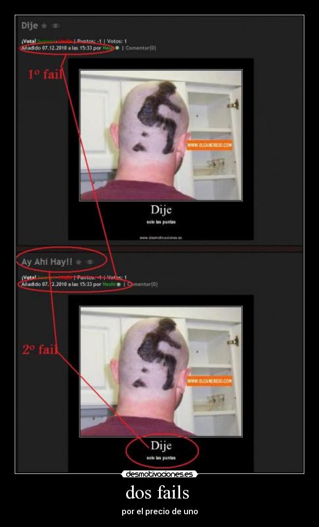 dos fails  - 