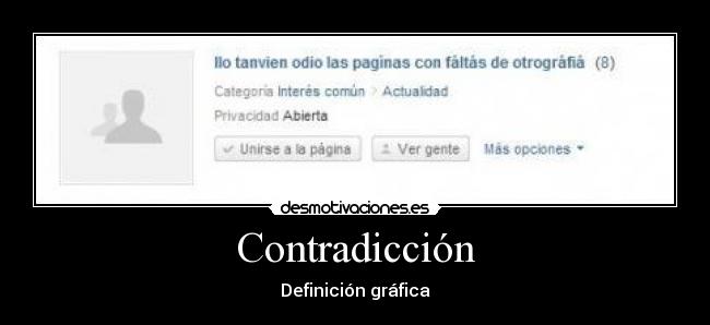 Contradicción -