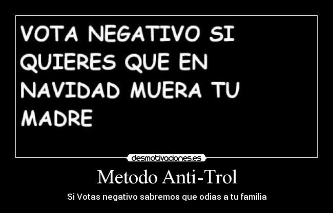 Metodo Anti-Trol -
