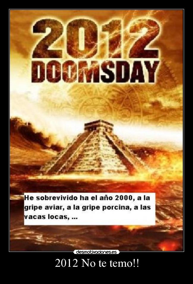 2012 No te temo!! -