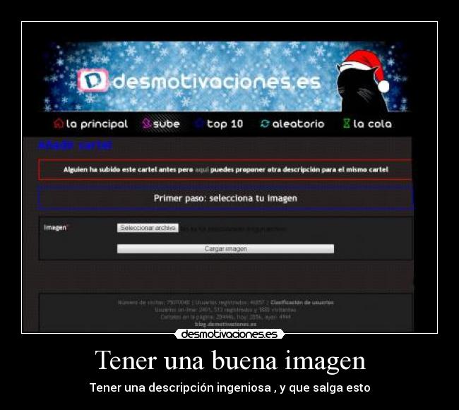 Tener una buena imagen -