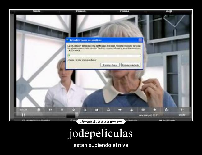 jodepeliculas - estan subiendo el nivel