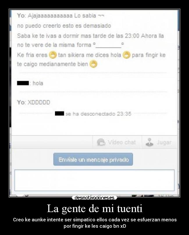 La gente de mi tuenti - 