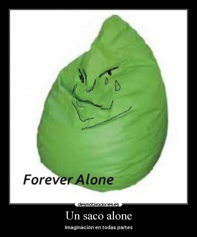 Un saco alone -