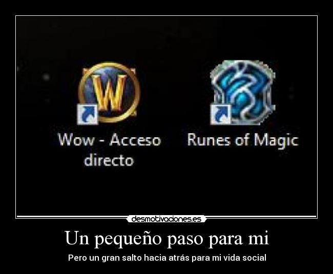 Un pequeño paso para mi -