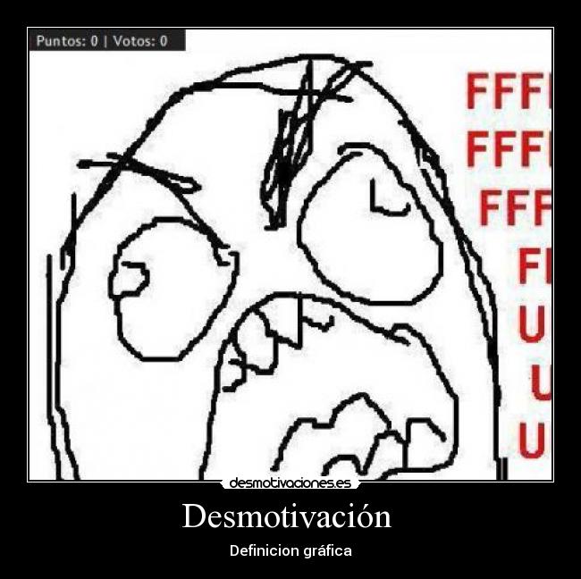 Desmotivación - Definicion gráfica
