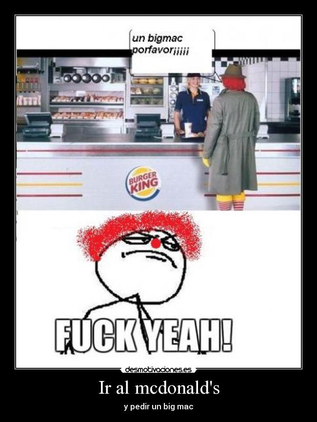 Ir al mcdonalds - 