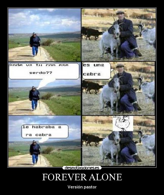 FOREVER ALONE - Versión pastor