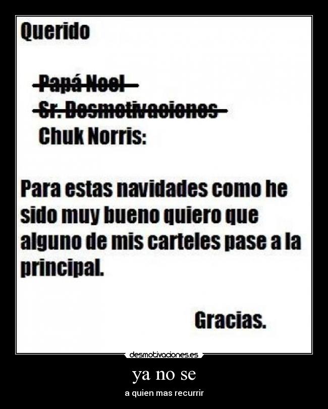 ya no se - 