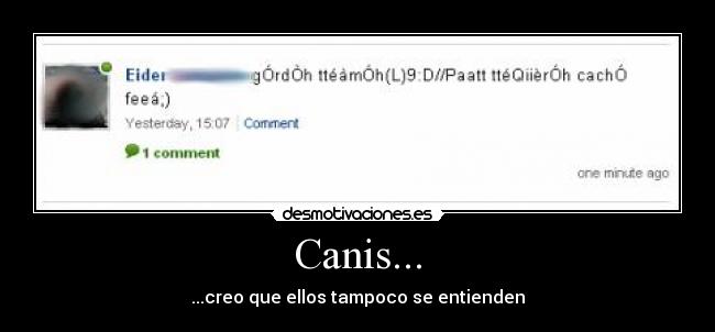 Canis... -