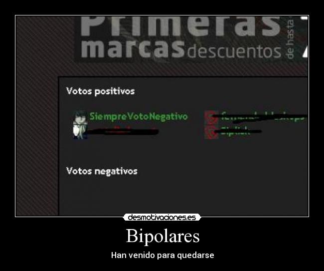carteles graciosillo bipolar desmotivaciones