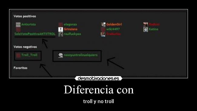 Diferencia con - 