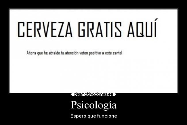 Psicología - Espero que funcione
