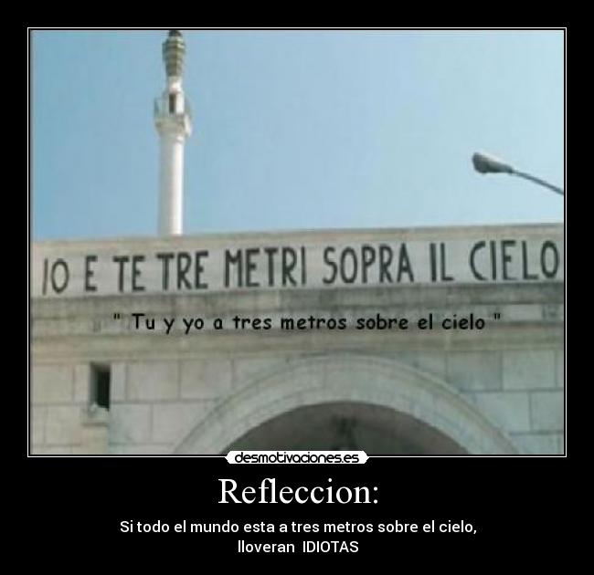 Refleccion: - 