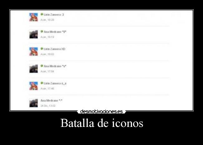 Batalla de iconos - 