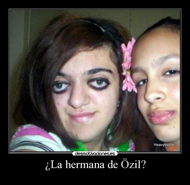 ¿La hermana de Özil? -