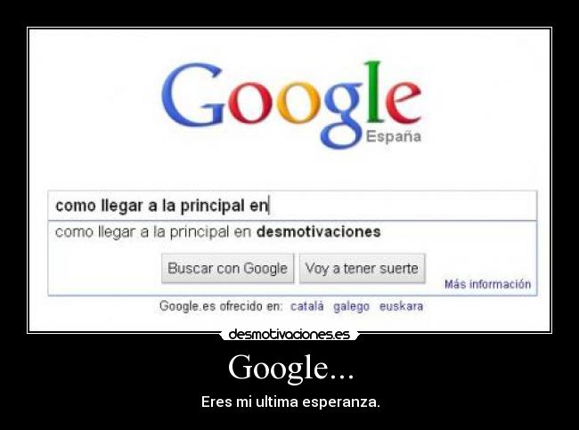 Google... -