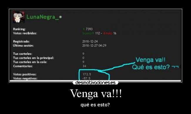 Venga va!!! - qué es esto? 