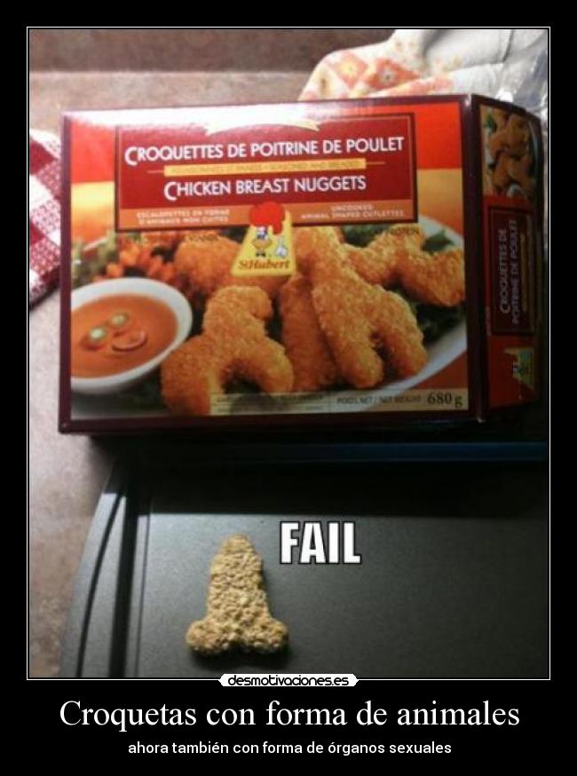 carteles animales croquetas fail desmotivaciones