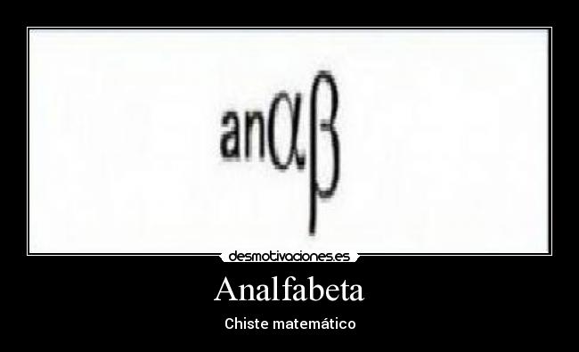 Analfabeta -