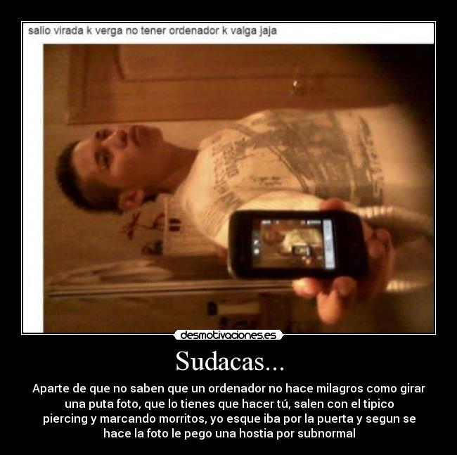Sudacas... -