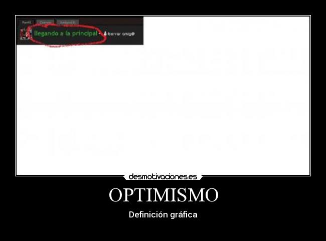 OPTIMISMO -