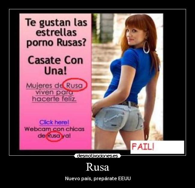 Rusa - Nuevo país, prepárate EEUU