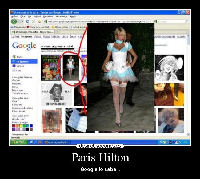 Paris Hilton - Google lo sabe...