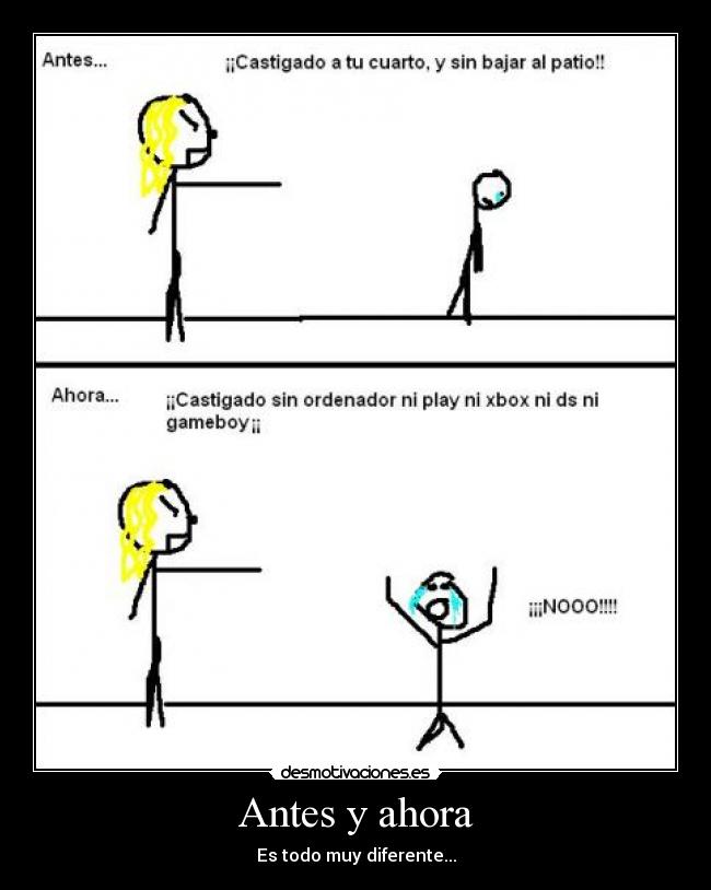 carteles castigos madres desmotivaciones