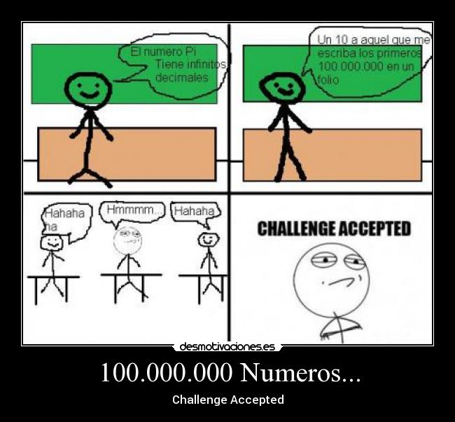 100.000.000 Numeros... -