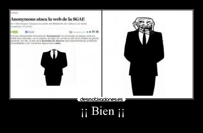 ¡¡ Bien ¡¡ -