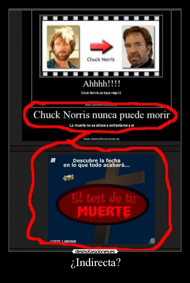 ¿Indirecta? - 