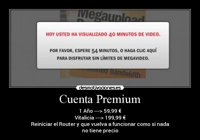 Cuenta Premium -