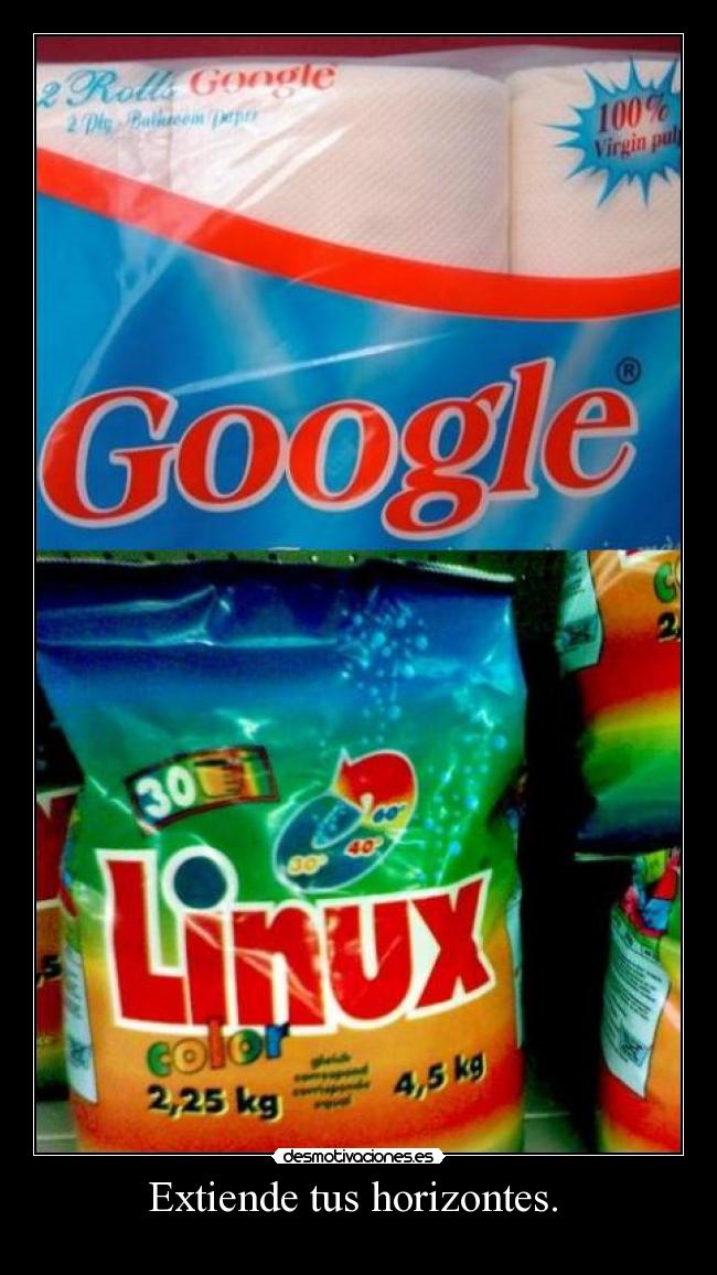 Extiende tus horizontes.  - 