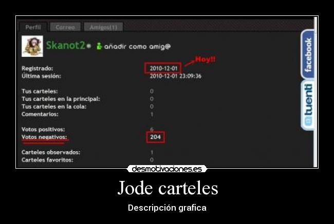 Jode carteles -