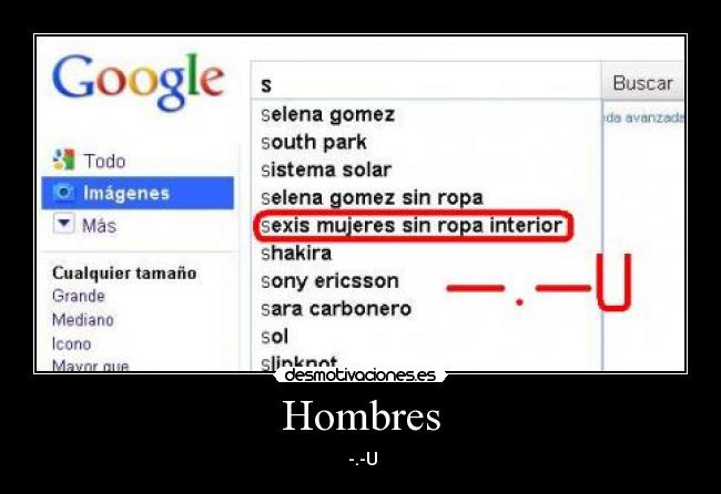 Hombres - 