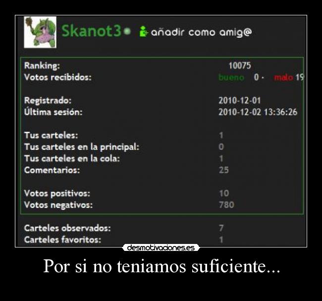 Por si no teniamos suficiente... - 