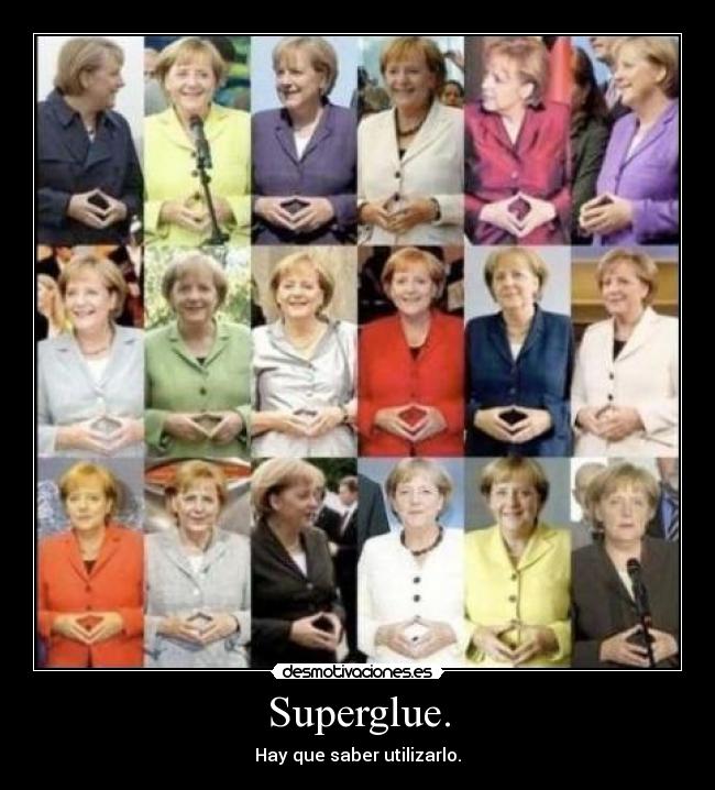 Superglue. - 