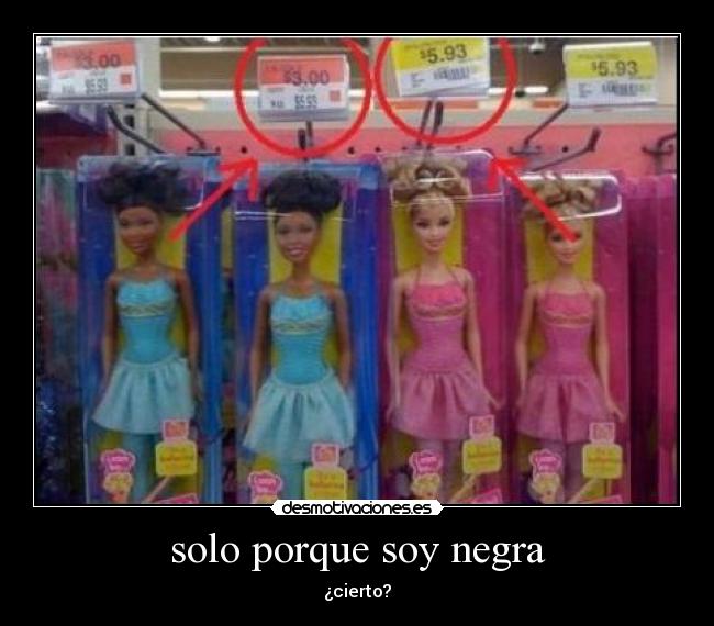 solo porque soy negra -