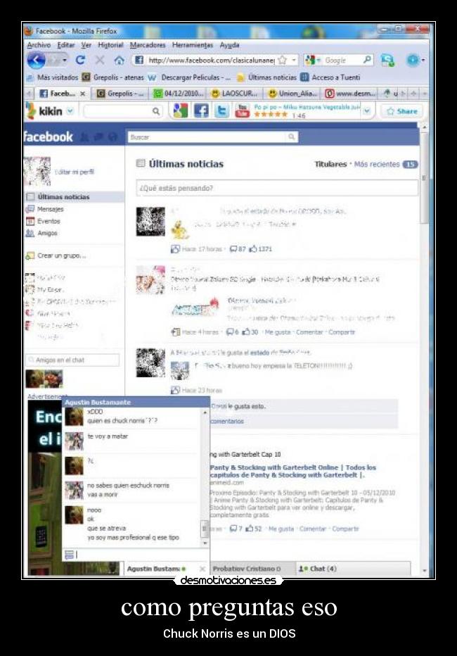 carteles chuck norris dios gilipollas desmotivaciones
